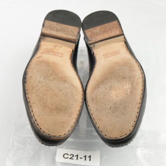 Johnston Murphy Mens Loafer Size 10 M Black Calfskin Leather Tasseled Dress Shoe main image 8
